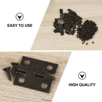 100 шт. МИНИ-АВТОМАТИЧЕСКИЕ ПРУЖИННЫЕ ПЕТЛИ