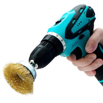 НАБОР ЩЕТКОВ ДЛЯ ЧИСТКИ ПРОВОЛОКИ 8X ДЛЯ ДРЕЛЬ И ОТВЕРТКИ