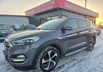 Hyundai Tucson III SUV 1.6 T-GDI 177KM 2016 Hyundai Tucson 1.6BT 177KM Aut.4x4 FULLed Skora4xGrzane Kamera Navi Blueto, zdjęcie 37