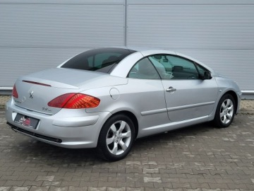 Peugeot 307 II Cabrio 2.0 HDi 16V FAP 136KM 2006 Peugeot 307 CC Skóra, Nawigacja, Komputer, zdjęcie 8