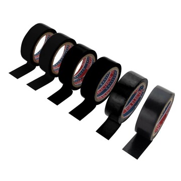 ИЗОЛЕНТА ЧЕРНАЯ ПВХ ИЗОЛЯЦИЯ 6 шт.