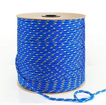 Веревка Плетеная полипропиленовая веревка 6мм 50м