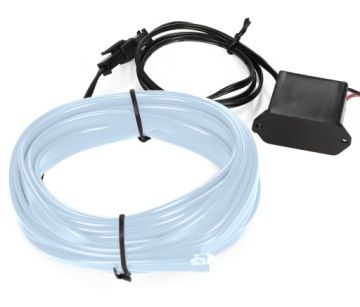 Światłowód EL WIRE LED Taśma Ambient 4M Ice Blue