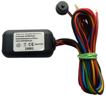 Moduł świateł 0-100% mocy tryb serwisowy +12V