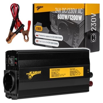 Měnič Napětí napětí 24/230V (600/1200W)