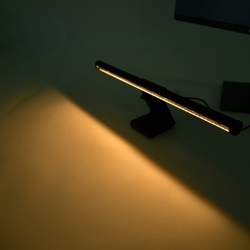 СВЕТОДИОДНАЯ ЛАМПА ДЛЯ МОНИТОРА КОМПЬЮТЕРА НА ЗАЖИМЕ ДЛЯ МОНИТОРА, РЕГУЛИРУЕМАЯ НОЧЬ