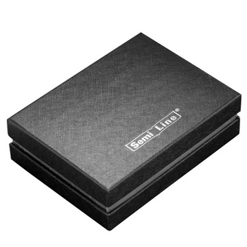 КОЖАНЫЙ КОШЕЛЕК ЖЕНСКИЙ - БОЛЬШОЙ - RFID - ЧЕРНЫЙ