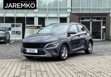 Hyundai Kona I Crossover Facelifting 1.0 T-GDI 120KM 2021 Hyundai Kona 1.0 T-GDI Style Salon PL Vat marza Benzyna 120KM