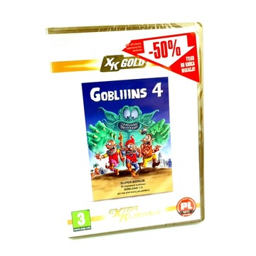 NOWA EXTRA KLASYKA GOLD GOBLIIINS 1 2 3 4 GOBLINS