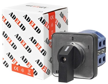 КУЛАЧКОВЫЙ ПЕРЕКЛЮЧАТЕЛЬ 25A 0-1 3F ПЛАТА IP65