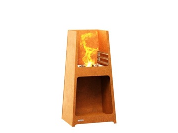 Grill Corten 2 60x50x130