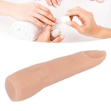 ТРЕНИРОВОЧНЫЙ ПАЛЕЦ ДЛЯ ОБУЧЕНИЯ МАНИКЮРУ 2 ШТ.