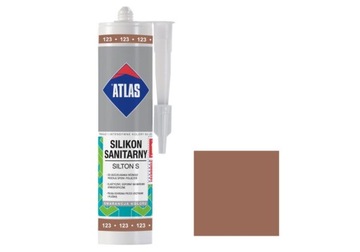 SILIKON SANITARNY SILTON S 123 JASNOBRĄZOWY 280ml