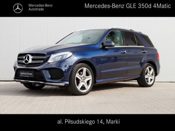 Mercedes GLE W166/C292 SUV 3.0 350d 258KM 2017 Mercedes-Benz GLE 350d, AMG Line, Salon PL, Faktura Vat Marza, Autotrade M