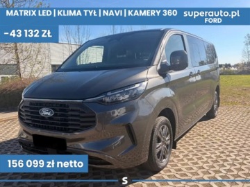 Ford Transit Custom II Van L1 2.0 EcoBlue  150KM 2025 Kombi M1 L2H1 Limited 320 2.0 150KM