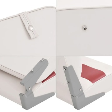 Стул-лодочка, высокая спинка, складной, 44