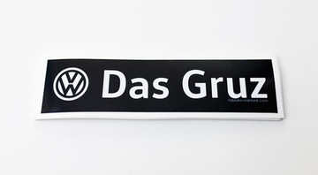 Naklejka SLAP Das Gruz VW Polo Passat Jetta Golf