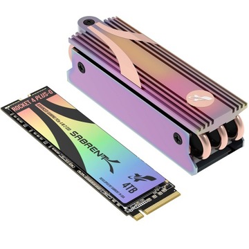 Sabrent Gaming Ssd Rocket 4 Plus-G z radiatorem