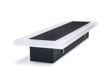 Белый, черный садовый бра со встроенным светодиодным источником Durango 9 Вт 30 см