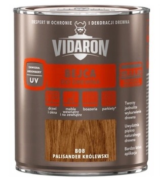 VIDARON BEJCA DO DREWNA B08PALISANDER KRÓLEWSKI0,2