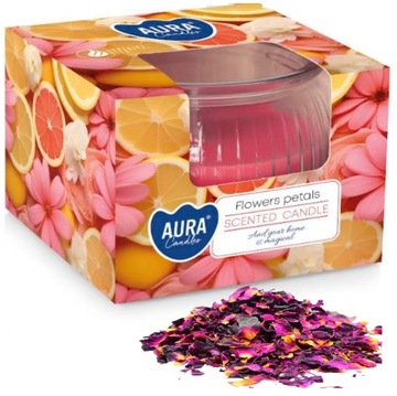 АРОМАТИЧЕСКИЕ СВЕЧИ СВЕЧИ 4X НАБОР СВЕЧИ ЦВЕТЫ ПОДАРОК ​​УЧИТЕЛЮ