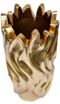 ЦВЕТОЧНЫЙ ВАЗ С ЗОЛОТОЙ КРЫШКОЙ 70см