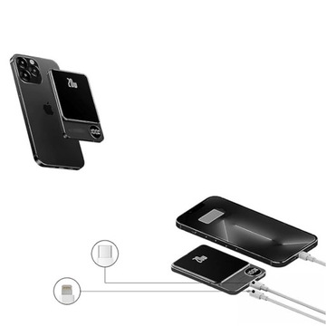 МАГНИТНЫЙ POWERBANK 15 Вт БЕСПРОВОДНОЙ MagSafe 5000 мАч 20 Вт iOS