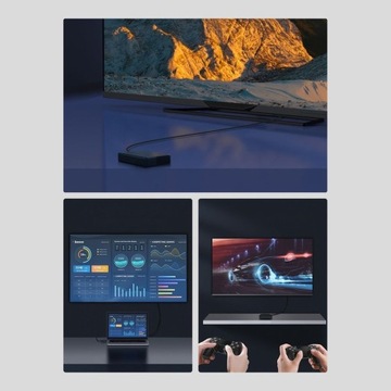 Кабель Baseus HDMI 2.1 8K/60Гц 48Гбит/с, 0,5м, HDR