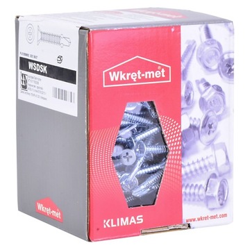 САМОРЕЗЫ ДЕРЕВО-СТАЛЬ WSDSK 4.8X45MM 250