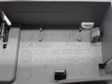LAMPA INTERIÉR KABINY 6Q0947105M FACELIFT VW CADDY 2K 2K5 18R