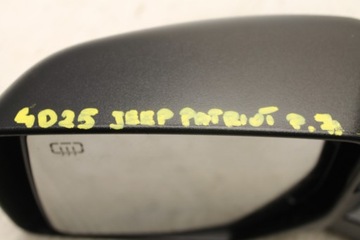 ZRCÁTKO LEVÉ JEEP PATRIOT 06- 7 PINU VYHŘÍVANÉ