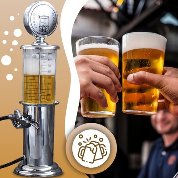 DYSTRYBUTOR ALKOHOLU DOZOWNIK NALEWAK DO PIWA DYSPENSER NA URODZINY IMPREZĘ
