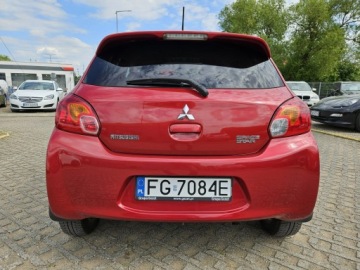 Mitsubishi Space Star Hatchback 5d 1.2 80KM 2014 Mitsubishi Space Star 1,2 benzyna 80KM salon PL, zdjęcie 14