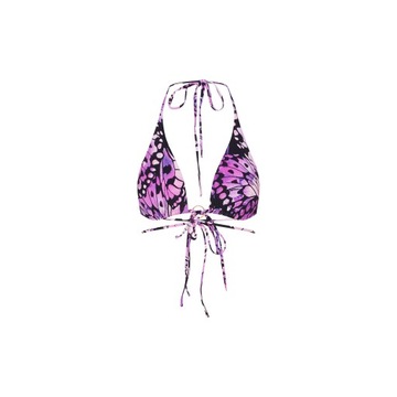 Góra bikini wiązana trójkąt fioletowa biustonosz kąpielowy Icarus XL