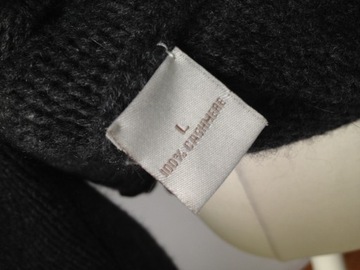 CASA CASHMERE - piękny -100% KASZMIR- sweter- L/XL