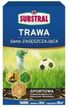 Trawa samozagęszczająca sportowa 1 kg SUBSTRAL