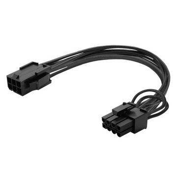 ADAPTER PRZEJŚCIÓWKA PCI-E 6-pin na 8-pin 6+2-pin