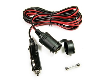 Przewód kabel przedłużacz zapalniczki 3m 15A