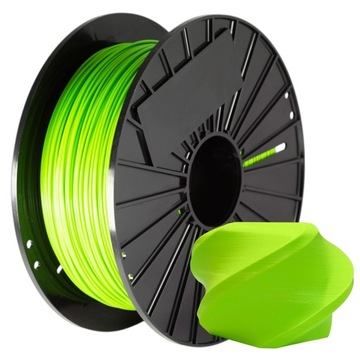 FILAMENT PLA JASNY ZIELONY 2,85mm 1kg F3D
