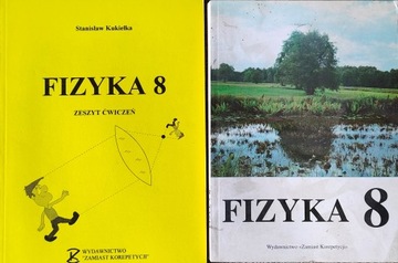 Fizyka 8 Zeszyt ćwiczeń i podręcznik