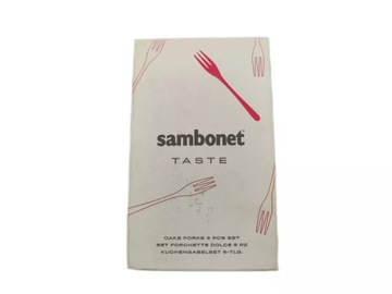 SAMBONET KOMPLET 6 WIDELCZYKÓW TASTE INOX