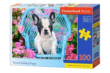 Puzzle 100 French Bulldog Puppy NOWA