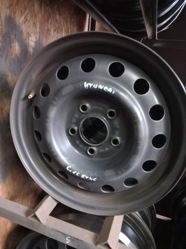 4× DISK OCELOVÝ HYUNDAI OE 6JX15 ET46 6.0" X 15" 5X114.3 ET 46