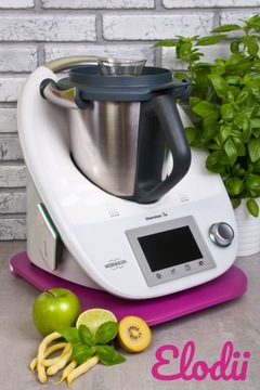 ELODII ДОСКА, ПОДСТАВКА, ПОДКЛАДКА ДЛЯ THERMOMIX THERMOMIX TM5 TM6 РОЗОВЫЙ