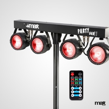 Комплект освещения PARTYBAR11 4x 20 Вт COB DMX