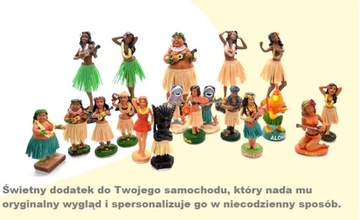 HULA DOLL девочка, танцующая кукла для машины № 795 м.