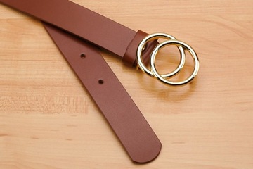 Ремень женский брючный коричневый 95 GRACIO BELT