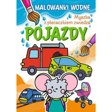 KOLOROWANKA WODNA A4 Pojazdy TREFL 09703