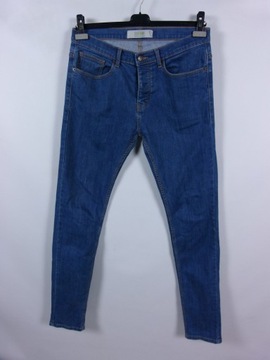 TOPMAN stretch skinny spodnie dżins / 32L EUR 81cm
