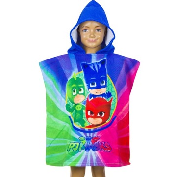 Ponczo Ręcznik Kąpielowy Pidżamersi - PJ Masks